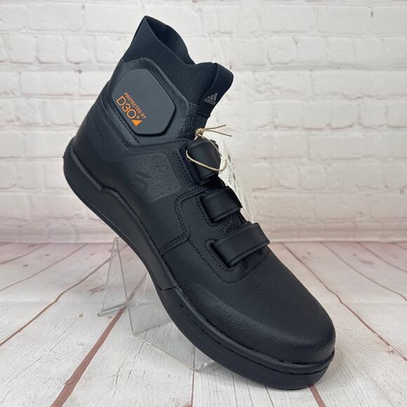 Adidas Five Ten FreeRider Pro Mid Mountain Bike Black Shoes Mens Sz 10 (H02024) - Picture 2 of 11